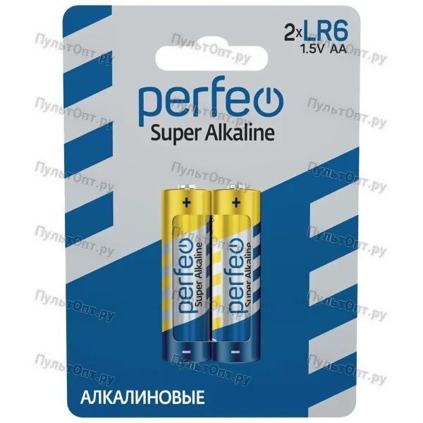 Эл. пит. Perfeo LR6/2BL Super Alkaline (2/60/240)