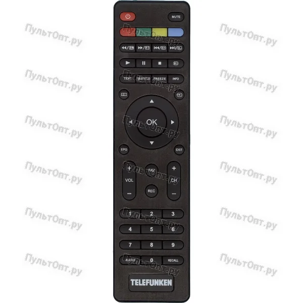 Пульт Telefunken TF-LED32S37T2 черный (оригинальный)
