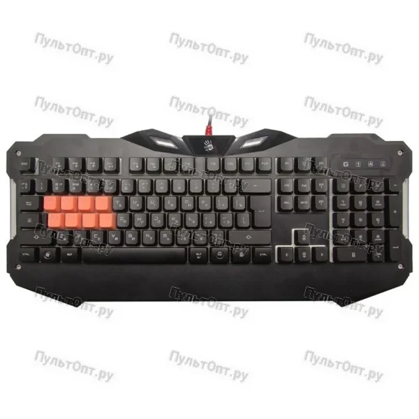 Клавиатура A4 Bloody B328 черный USB Multimedia Gamer
