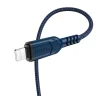Кабель USB - micro USB Hoco X59 Victory (синий)