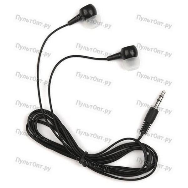 Наушники Dialog EP-10, черные, вкладыши, длина кабеля 1,2 м. (1/10)