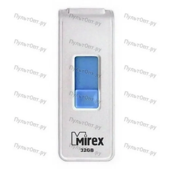 USB 32GB Mirex SHOT белый (ecopack)