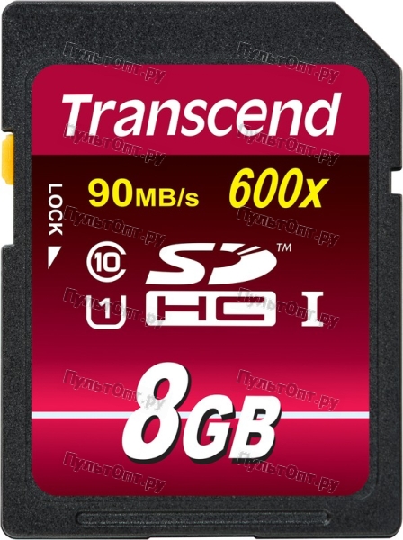 SDHC 8GB Transcend Class 10 UHS-I