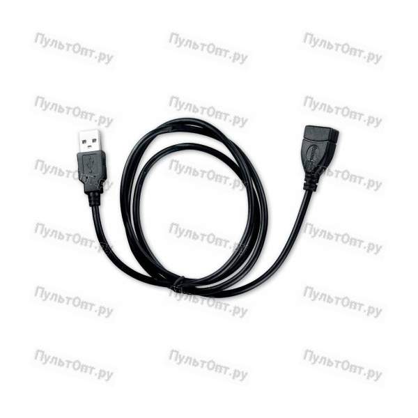 Кабель Exegate EX138944RUS USB2.0 (m)-USB (f) 3.0м ПВХ стаб.напр. черный