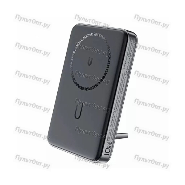 Аккумулятор внешний ACEFAST M6, 10000mAh, MagSafe, 1 Type-C выхода, PD20 Вт, QC3.0, цвет: чёрный (1/