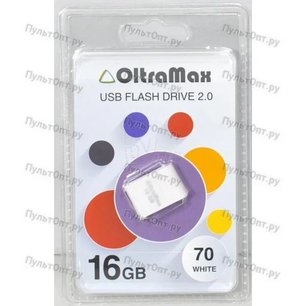 USB 16GB OltraMax 70 белый