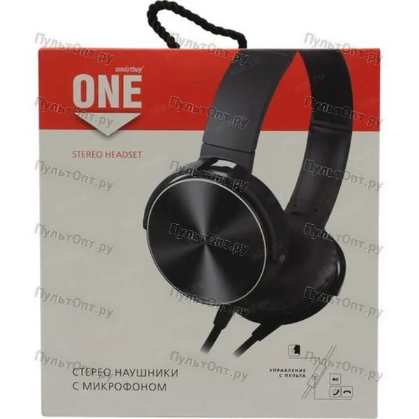 Гарнитура SmartBuy ONE SBH-5010, черная, накладная (1/60)