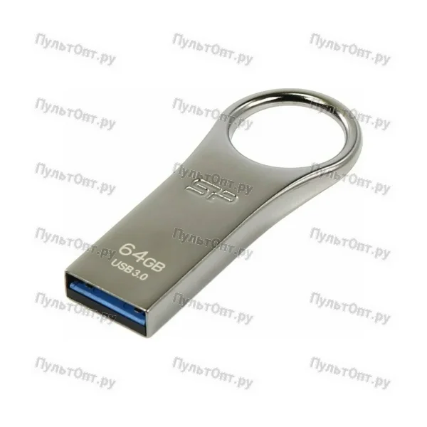 USB 3.0 64GB Silicon Power Jewel J80 титан