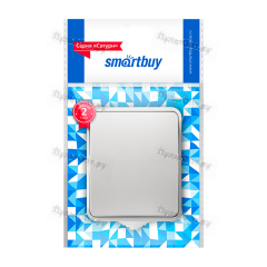 Выключатель Smartbuy "Сатурн" 1-клав.10A белый