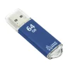 USB 3.0 64GB Smartbuy V-Cut пластик синий