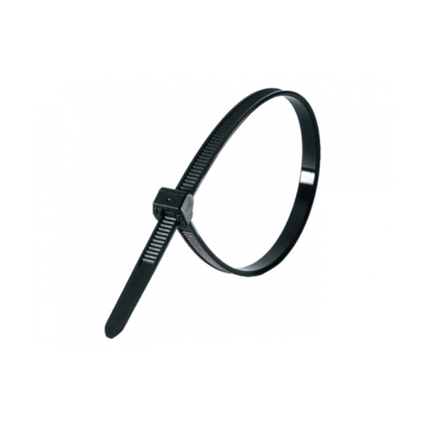 Хомут Smartbuy нейлон 2.5*200мм 100шт. черный (1/10/300)