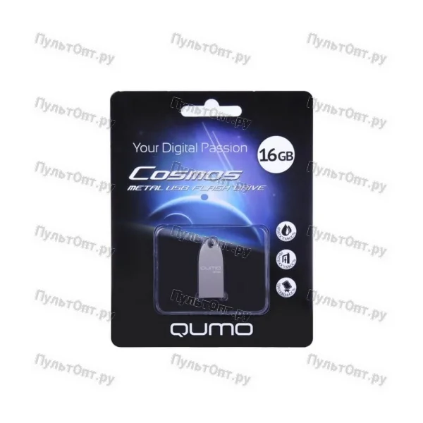 USB 16GB Qumo Cosmos серебро
