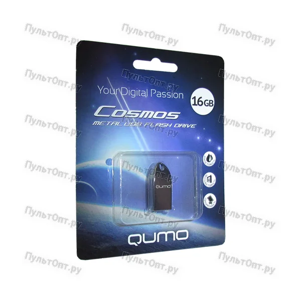 USB 16GB Qumo Cosmos серебро