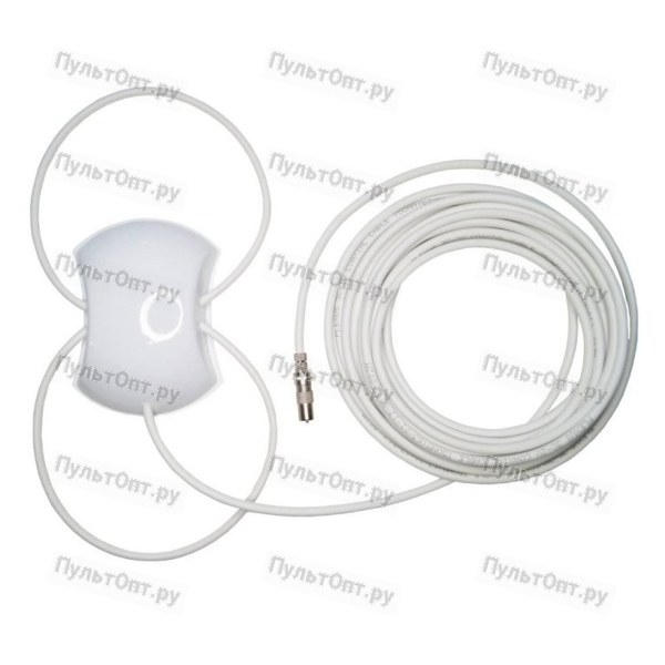 ТВ-Антенна комнатная Уралочка TWIX активная с питанием DVB-T/T2 3.0м 5V (1/50)