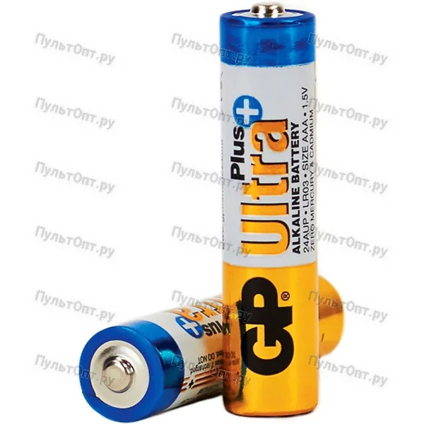 Эл. пит. AAA alkaline BL04 GP ULTRA PLUS (40)