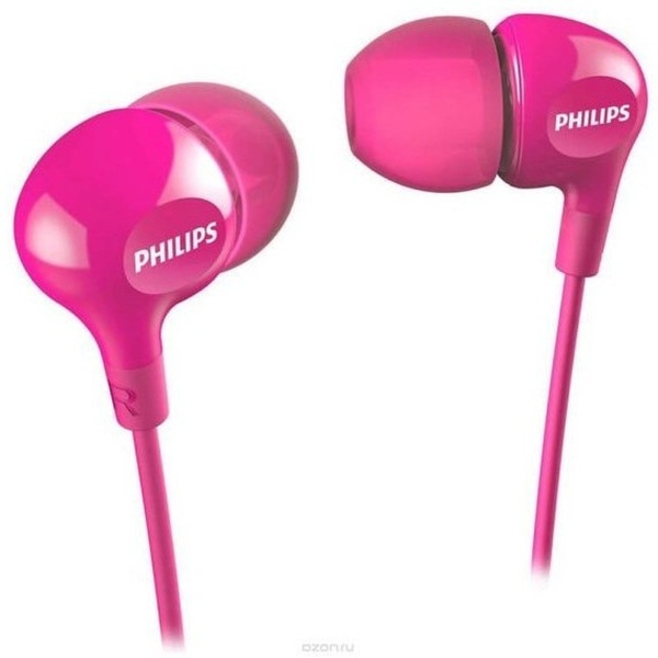 Наушники Philips SHE 3550 PK, розовые