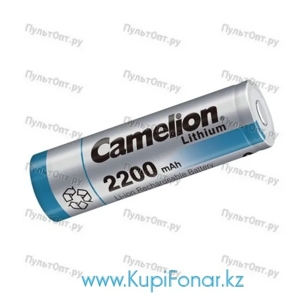 Аккумулятор 18650 Li-ion BL1 Camelion 2200 mAh без защиты (24)