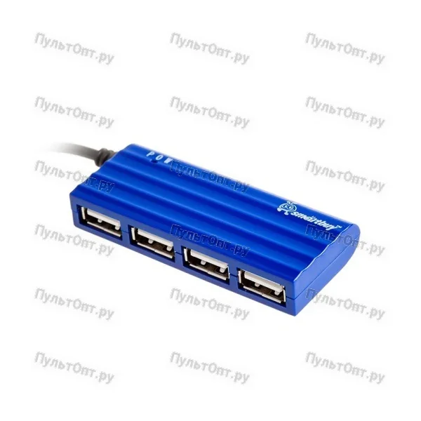 USB-Хаб Smartbuy 6810 4USB синий