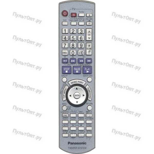 Пульт Panasonic EUR7662YKO (EUR7662YK0) (оригинальный)