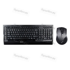 Клавиатура + мышь A4TECH 9300F клав:черный мышь:черный USB беспроводная Multimedia
