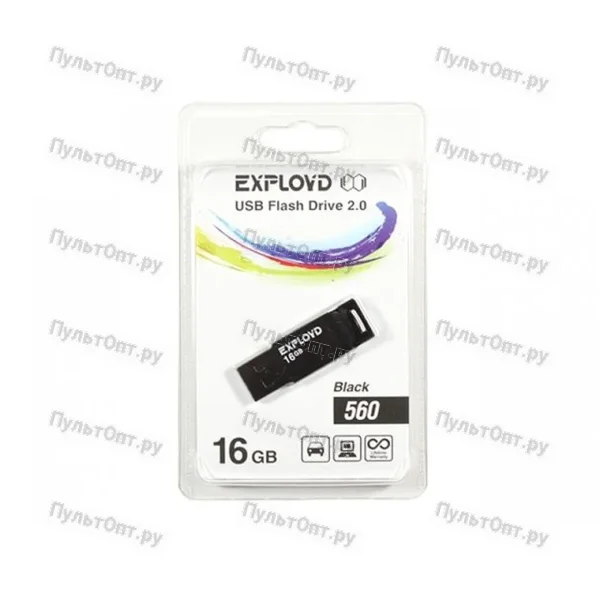 USB 16GB Exployd 560 чёрный
