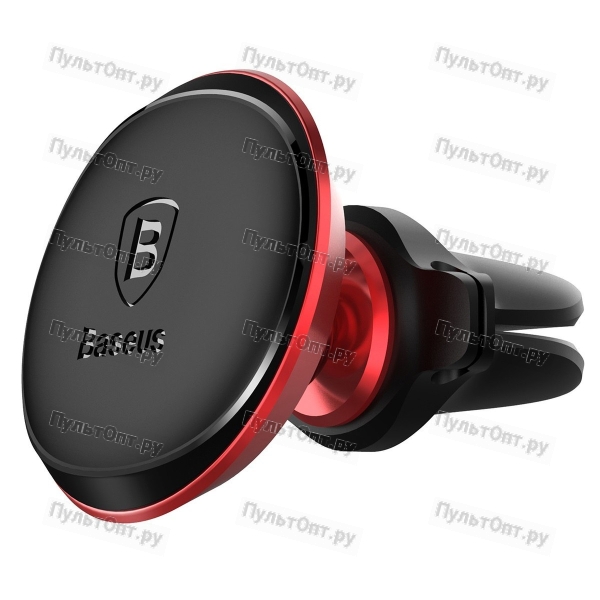 Держатель Baseus, SUGX-A01, для смартфона, пластик, воздуховод, шарнир, магнит,