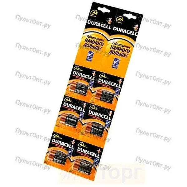 Эл. пит. AA alkaline BL12 Duracell отрывной BASIC (12/120)