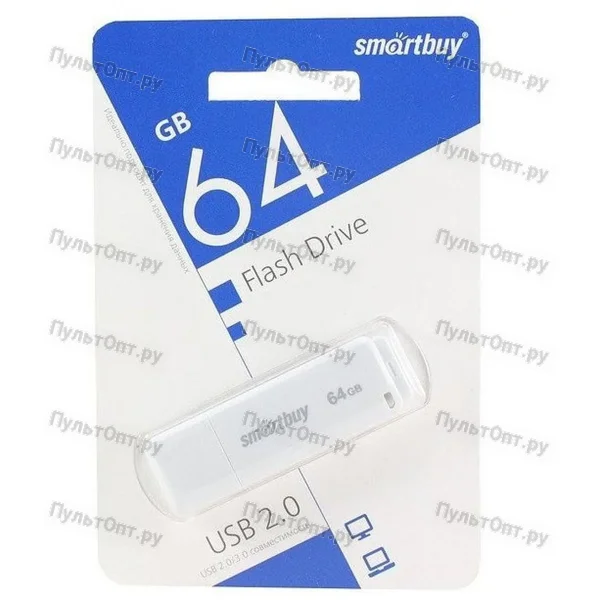 USB 64GB Smartbuy LM05 белый