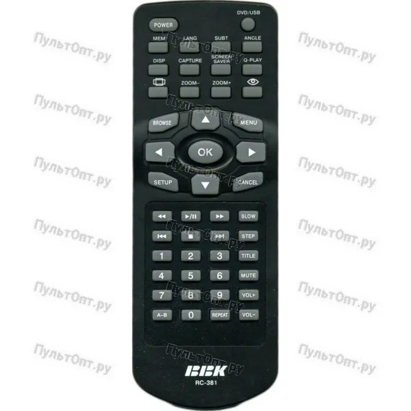 Пульт BBK RC-381 (оригинальный)