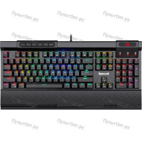 Клавиатура механическая Redragon Surya 2 RU,RGBподсветка,FullAnti-Ghost