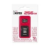 MicroSDXC 256GB Mirex Class 10 UHS-I + SD адаптер