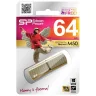 USB 3.0 64GB Silicon Power Marvel M50 шампанское