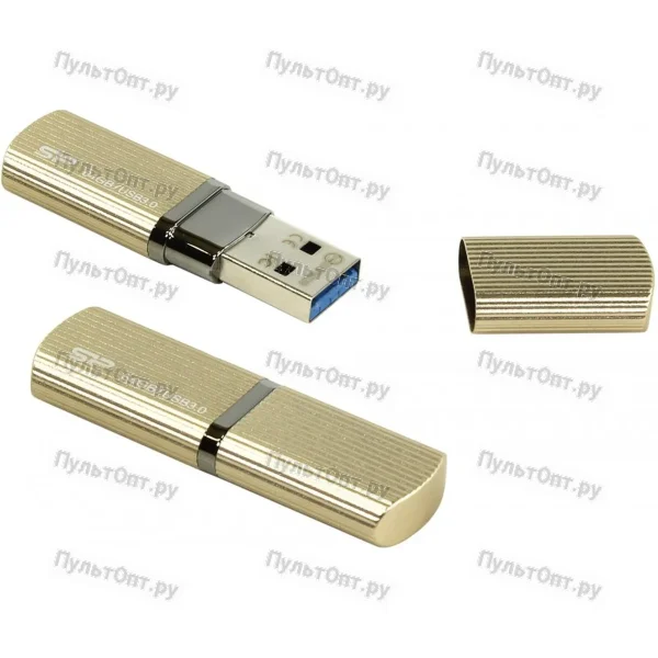 USB 3.0 64GB Silicon Power Marvel M50 шампанское