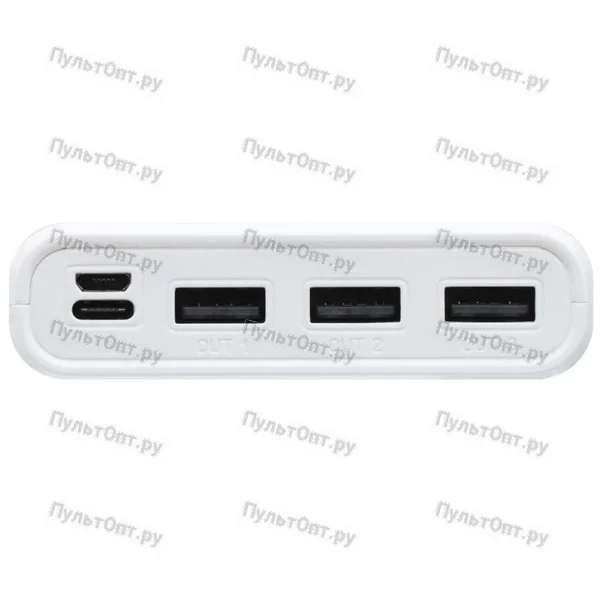 Внешний аккумулятор Hoco B35E Entourage mobile power bank (30000mAh) (белый)