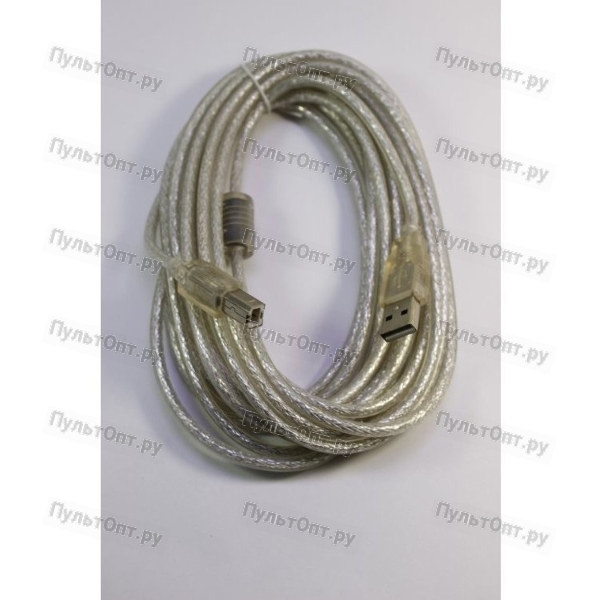 Шнур Cally USB 2.0 A шт - B шт 5.0м