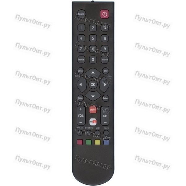 Пульт Huayu для Telefunken RC2000E02 (YouTube)