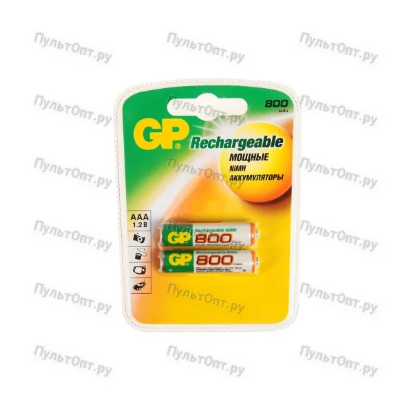 Аккумулятор AAA BL2 GP 800 mAh (20)