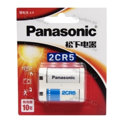 Батарейка Panasonic 2CR5 BL1 Lithium 6V CN (Китай)
