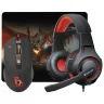 Набор Defender Devourer MHP-006, игровой, мышь+гарнитура+ковер