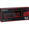 Набор Redragon S107 RU, мышь+клавиатура+ковер