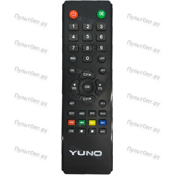 Пульт Yuno DVT-1102 (H-DVB03T2) (оригинальный)