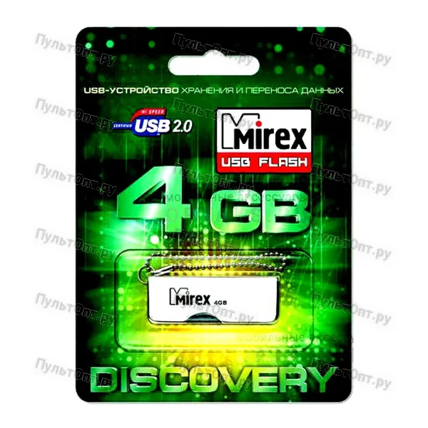 USB 4GB Mirex TURNING KNIFE (ecopack) серебро