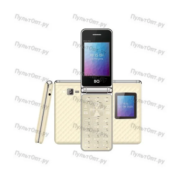 Мобильный телефон BQ 2446 Dream Duo Gold