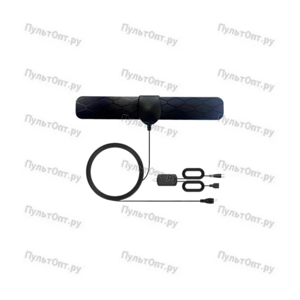 ТВ-Антенна комнатная Selenga 202A активная с усилителем DVB-T/T2 (1/200)