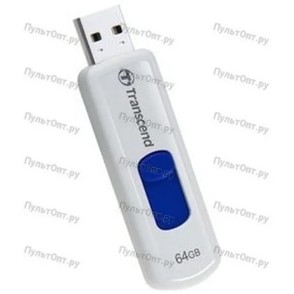 USB 64GB Transcend JetFlash 530 белый