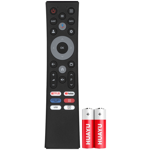 Пульт Huayu для Dexp DP-V5 (голосовое управление) + батарейки