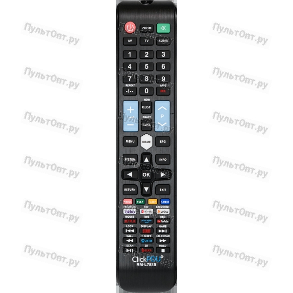 Универсальный пульт ClickPdu для Erisson (Shivaki) RM-L7535