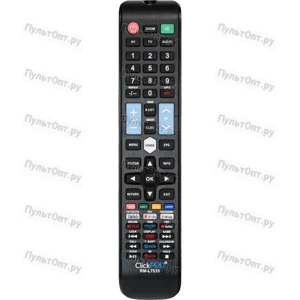 Универсальный пульт ClickPdu для Erisson (Shivaki) RM-L7535