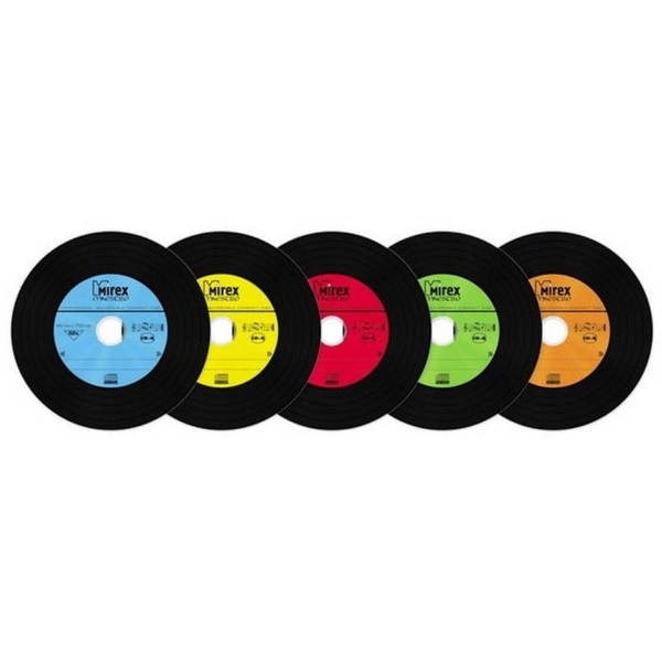 Диск Mirex CD-R MAESTRO 700 Мб 52x (Vinyl) bulk 100 (500)