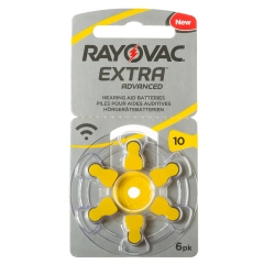 Эл. пит. ZA10 Zinc Air BL6 Rayovac Extra (60)